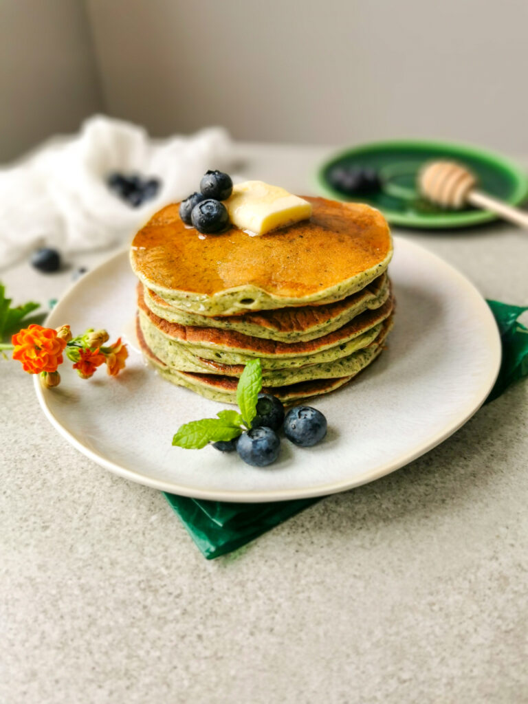 Puszyste, wysokobiałkowe pancakes